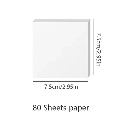 Basic Sticky Notes Stationery Notepad Post Bookmark Sticky Notes It Kawaii Stickers in Notebook Memo Pad Cute Korean Stationery by All Mart Bristol Ltd
