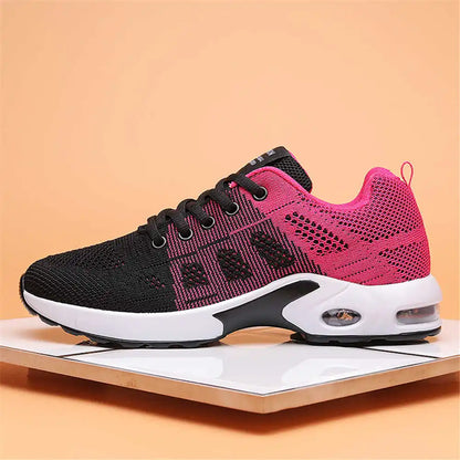 Magenta Increase Height Ladies Shoes With Short Heel Luxury Moccasins Woman Luxury Women's High Heel Sneakers Sport Tenise by All Mart Bristol Ltd