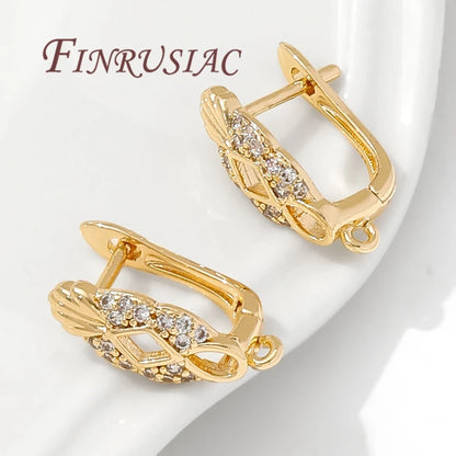 18K Gold Plated,Anti-Allergy Earring Hook Clasps,Supplies For Jewelry,Fasteners Earwires,Earrings Fixtures Accessories by All Mart Bristol Ltd
