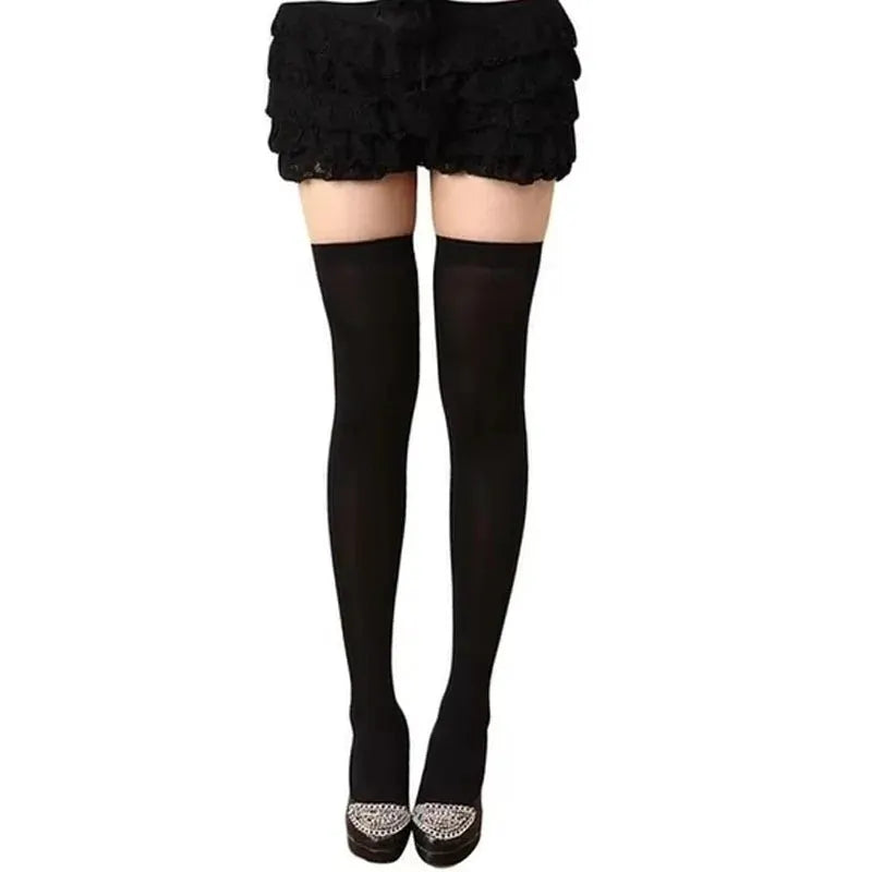 Sexy, tempting, stockings, over-the-knee socks for ladies and girls, thigh-high socks with Lolita b by All Mart Bristol Ltd