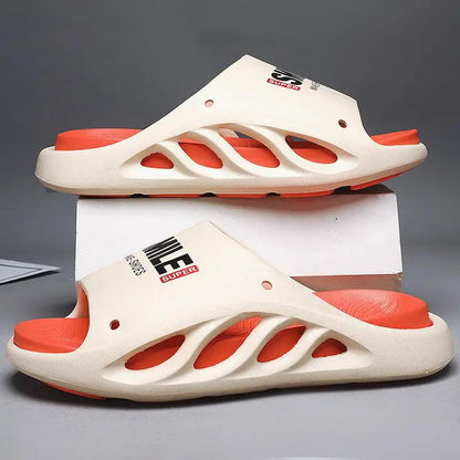 Men's Fashion Casual Outdoor Soft Bottom Sports Platform Slippers by Dropshipman