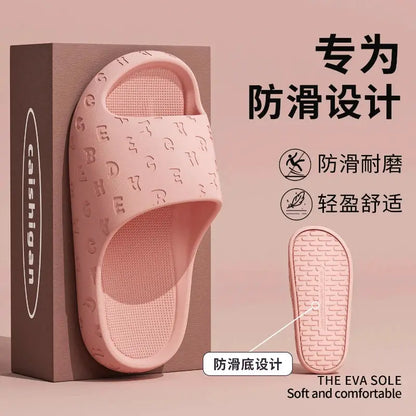 2026 EVA Women Sandals Slippers Solid Color Simple Non-slip Soft Sole Comfortable Shower Slippers Outdoorf Couple Shoes by All Mart Bristol Ltd
