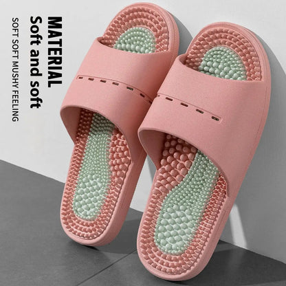 Ball Massage Sandals Bathroom Bath Non-slip Wear-resistant Anti-slip Bath Mat Pedicure by Dropshipman