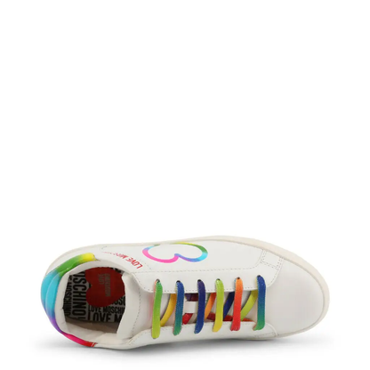 Rainbow Heart Sneakers by All Mart Bristol Ltd