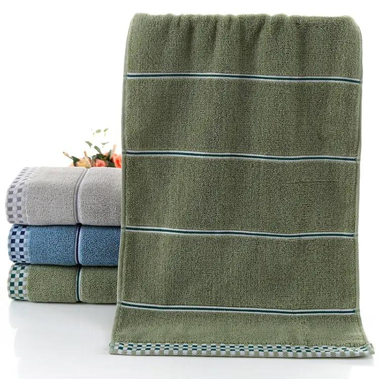 Cotton embroidered towel by Dropshipman
