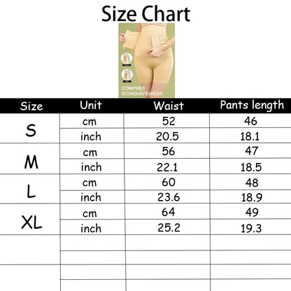 Women'S High-Waisted Tummy Control Shapewear Leggings - /Neutral Tummy Control Pants with Snap Button Closure by All Mart Bristol Ltd