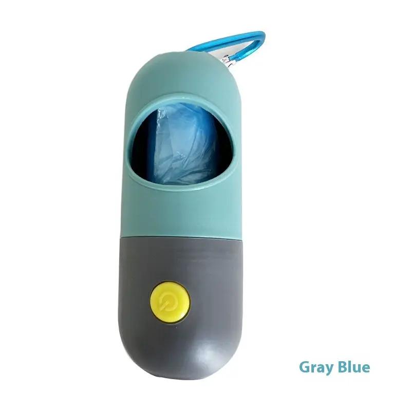 Led Light Pet Waste Bag Dispenser For Dogs Cats Dog Poop Scooper Bags Waste Bags Holder Dispensers Pet Clean Accessories by Dropshipman