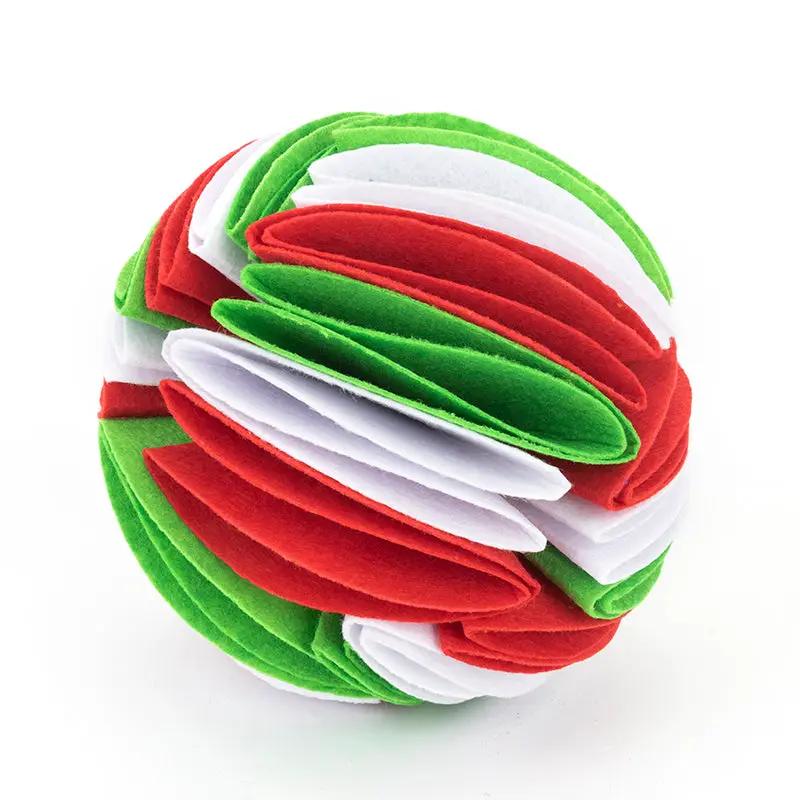 Foldable Dog Snuffle Ball Dog Training Toys Increase IQ Pet Cat Training Games Feeding Intelligence Toy by Dropshipman