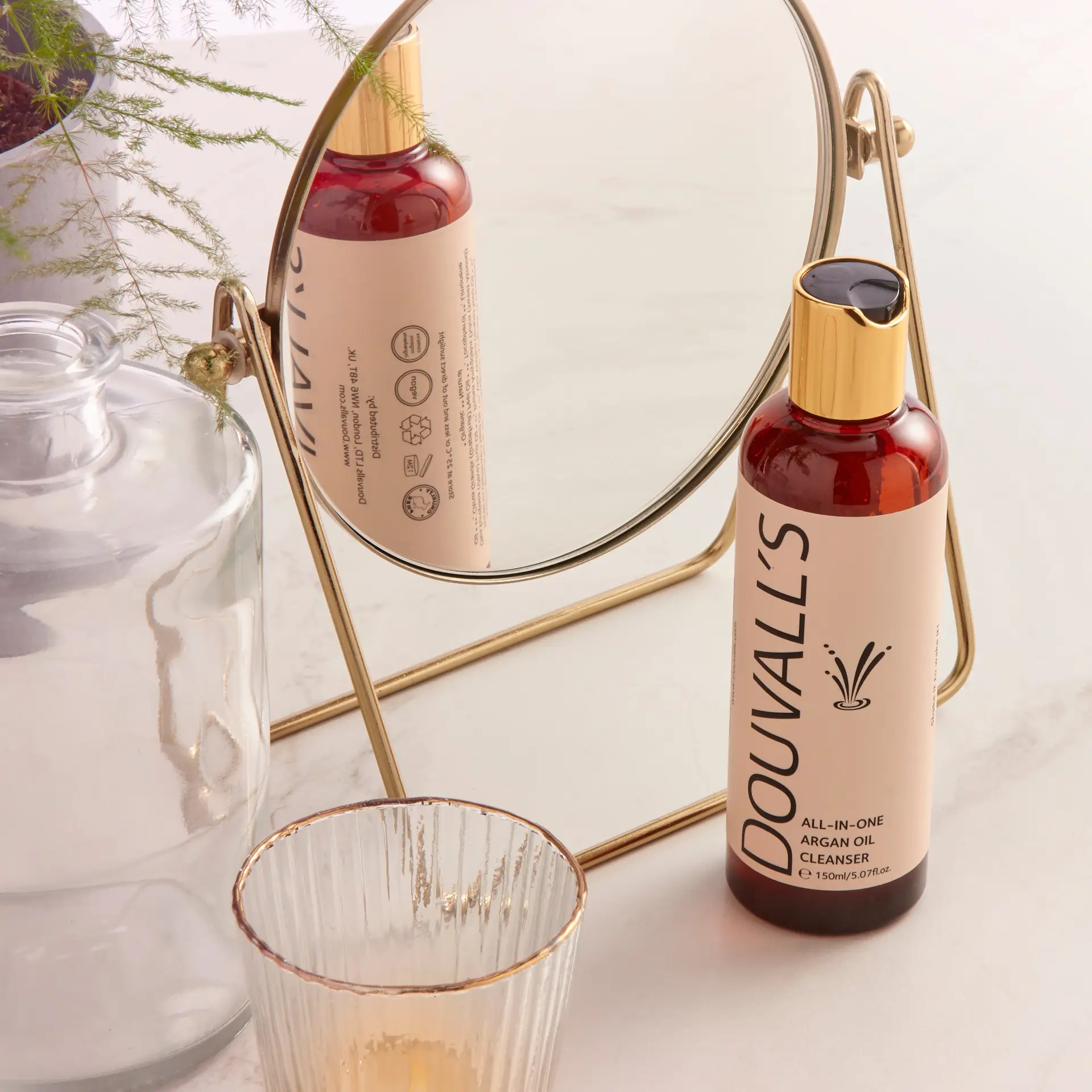 All-in-One Organic Argan Oil Cleanser 150ml | Deep Cleansing and makeup removing by All Mart Bristol Ltd