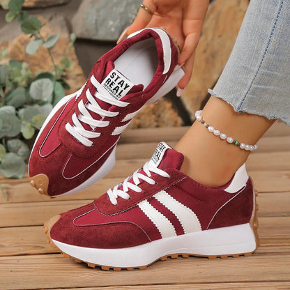 Influencer-style Chunky-soled Casual Sports Shoes For Students by Dropshipman
