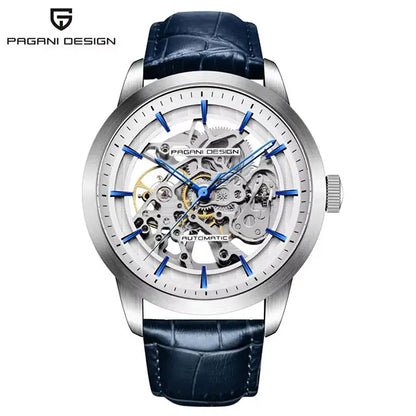 PAGANI DESIGN Hollow Men Watch Stainless Steel Waterproof 43mm Automatic Wristwatch Top Brand Mechanical Watch Men Gift Watches by All Mart Bristol Ltd