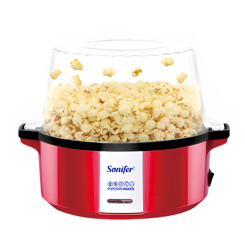 Sonifer Hot Air Popcorn Maker Oil Free Snack Machine by All Mart Bristol Ltd