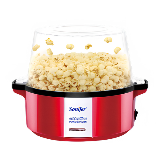 Sonifer Hot Air Popcorn Maker Oil Free Snack Machine by All Mart Bristol Ltd