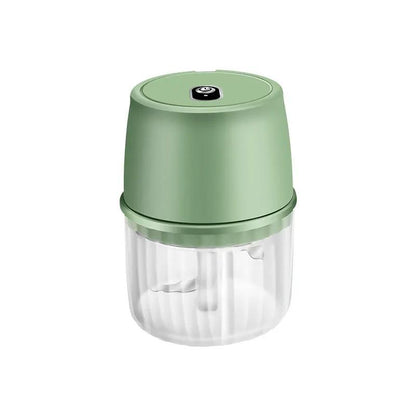 USB Rechargeable Electric Garlic Press Portable Wireless Food Chopper Mini Complementary Food Mixer Kitchen Gadgets by Dropshipman