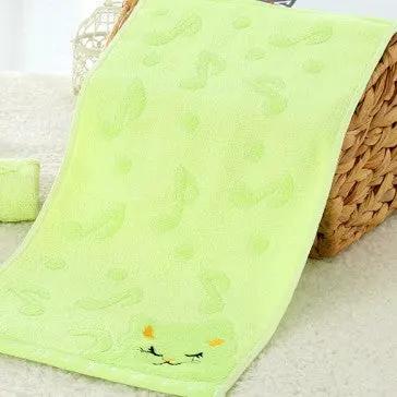 Bamboo Fiber Kitten Face Bath Towels by Dropshipman