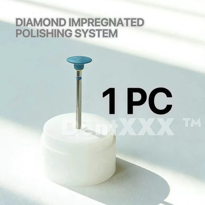 Diamond Polishing Head Grit MEDIUM 2.35MM FOR FINISHING AND POLISHING by All Mart Bristol Ltd