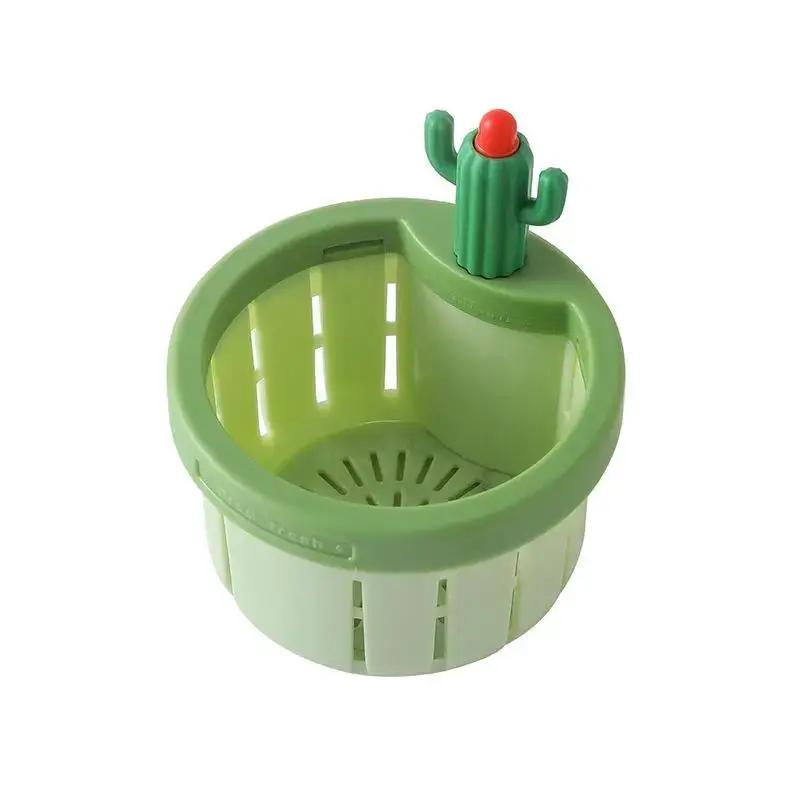 Cactus Sink Strainer, Kitchen Sink, Handwashing Sink, Drain Filter for Leftover Food and Garbage, Drain Basket by All Mart Bristol Ltd