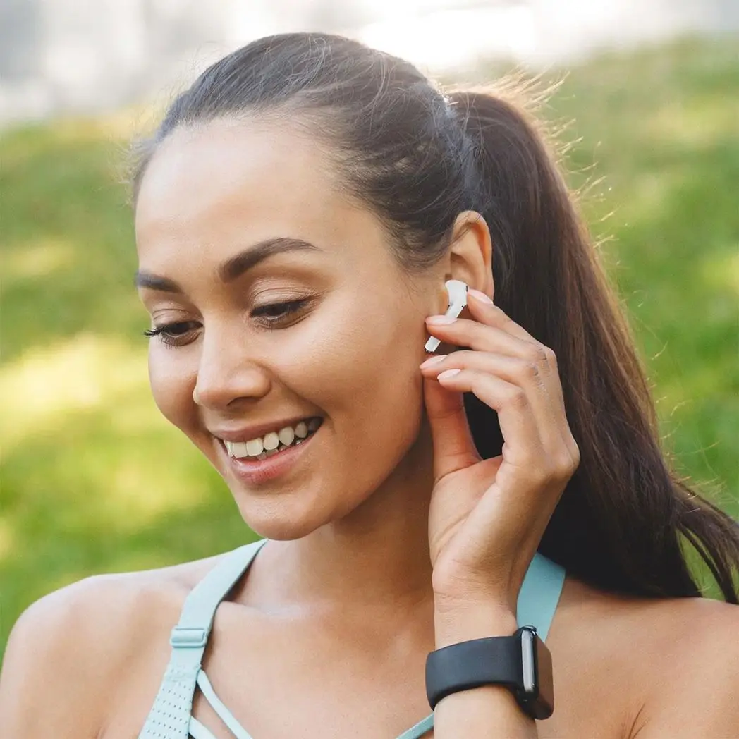 FX Wireless headset with Built-in Battery USB Charging Cable Extendable, Fordable, and Portable, Bluetooth 5.0 Wireless headset by Aquarius