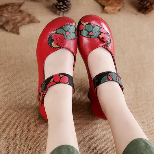 Wedges women luxury high quality designer shoes womens heels floral women concise shoes chaussures ete 2024 femme by All Mart Bristol Ltd