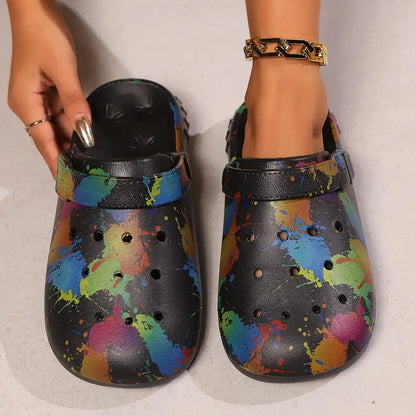 Ladies' casual slippers and beach shoes by All Mart Bristol Ltd