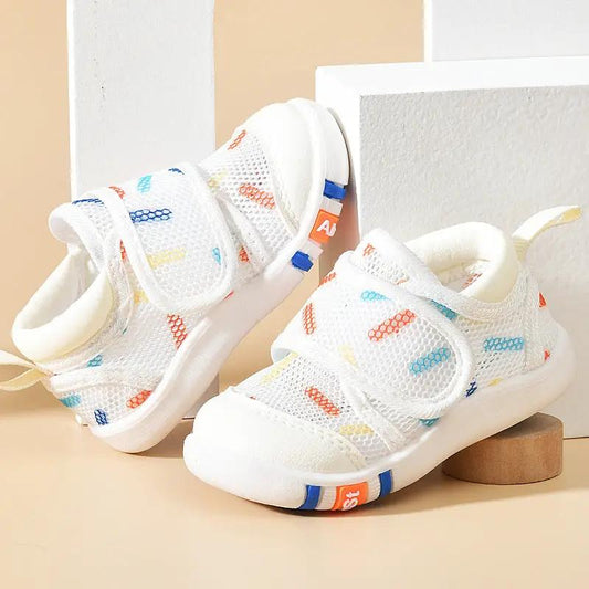 Baby Sandals Men's Summer Toddler 0 1-2 Years Old Baby Non-slip Soft Bottom Infant Mesh Surface Shoe by Dropshipman