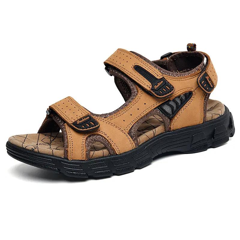 Men's Outdoor Openwork Casual Sandals by Dropshipman