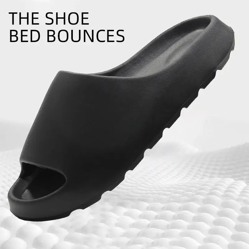 Indoor Cloud Thick-soled House Slippers for Men and Women Summer Soft Bottom Beach Sandals by All Mart Bristol Ltd