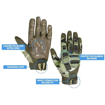 Tactical Camo Gloves RB01 by All Mart Bristol Ltd