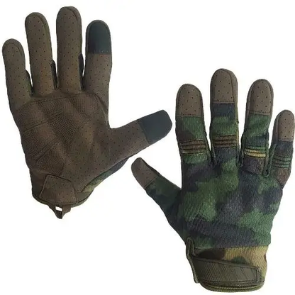 Tactical Woodland Gloves PH03 by All Mart Bristol Ltd
