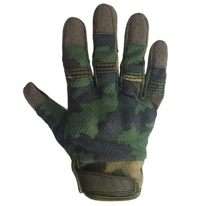 Tactical Woodland Gloves PH03 by All Mart Bristol Ltd