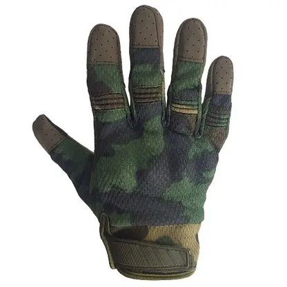 Tactical Woodland Gloves PH03 by All Mart Bristol Ltd