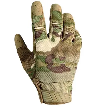 Tactical Woodland Gloves PH03 by All Mart Bristol Ltd