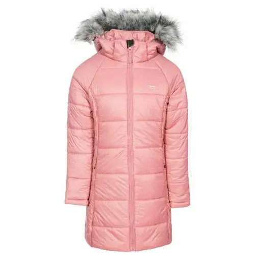 Trespass Girls Elimore Padded Hooded Casual Coat by All Mart Bristol Ltd