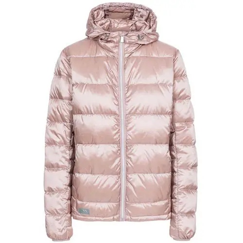 Trespass Ladies Bernadette Hooded Down Jacket by All Mart Bristol Ltd