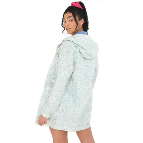 Ladies Brave Soul Lolo Ditsy Rain Mac by All Mart Bristol Ltd