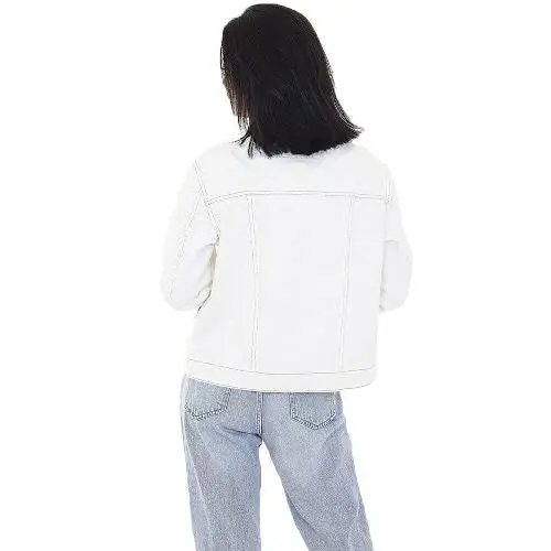 Ladies Brave Soul Blooms Denim Jacket by All Mart Bristol Ltd