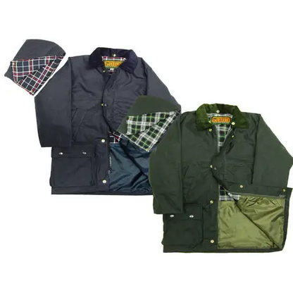 Game Childrens Quilted Wax Jacket by All Mart Bristol Ltd