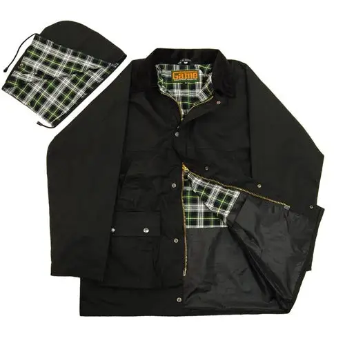 Game Unpadded Lightweight Wax Jacket by All Mart Bristol Ltd