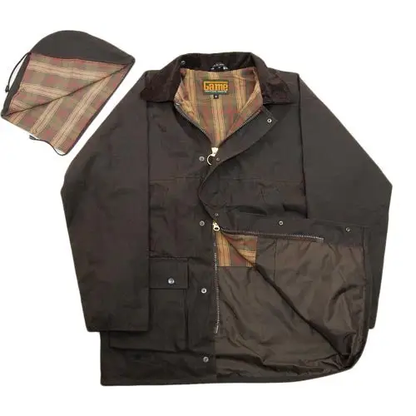 Game Unpadded Lightweight Wax Jacket by All Mart Bristol Ltd