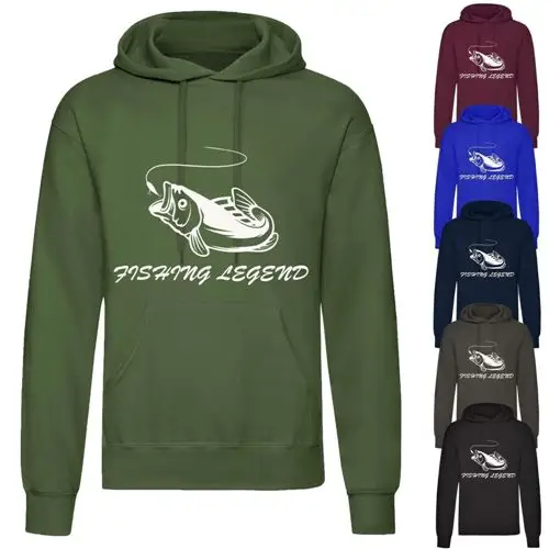 Fishing Legend Hoodie by All Mart Bristol Ltd
