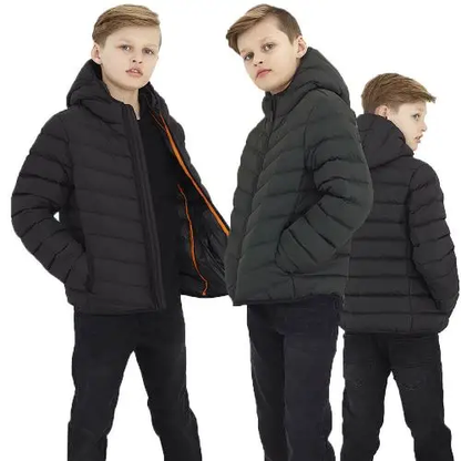Boys Brave Soul Grant PP Padded Jacket by All Mart Bristol Ltd