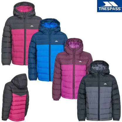 Trespass Kids Oskar Padded School Jacket by All Mart Bristol Ltd