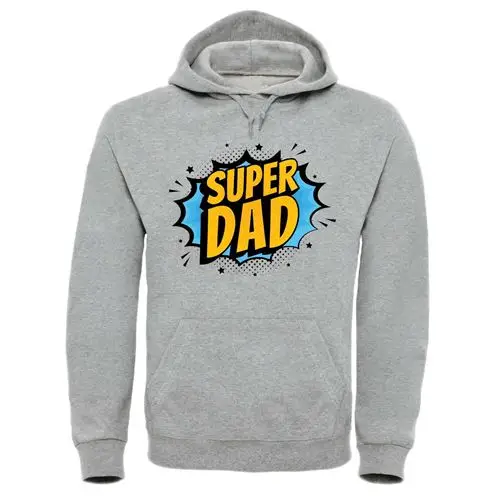 Father's Day - Super Dad Hoodie by All Mart Bristol Ltd