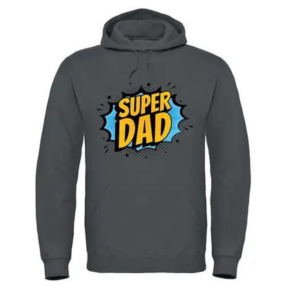 Father's Day - Super Dad Hoodie by All Mart Bristol Ltd