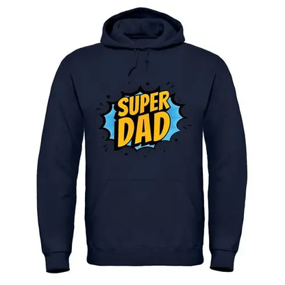 Father's Day - Super Dad Hoodie by All Mart Bristol Ltd