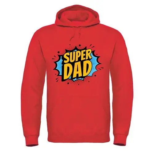 Father's Day - Super Dad Hoodie by All Mart Bristol Ltd