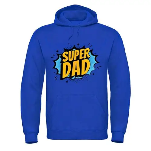 Father's Day - Super Dad Hoodie by All Mart Bristol Ltd