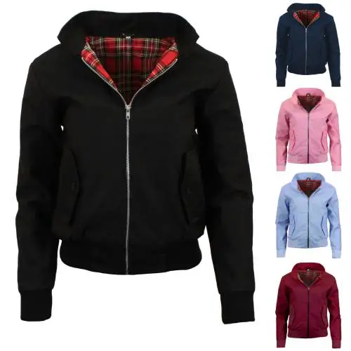 Ladies Classic Vintage Harrington Jacket - Made in UK by All Mart Bristol Ltd