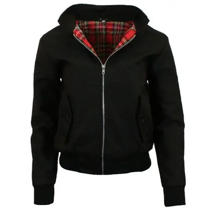 Ladies Classic Vintage Harrington Jacket - Made in UK by All Mart Bristol Ltd