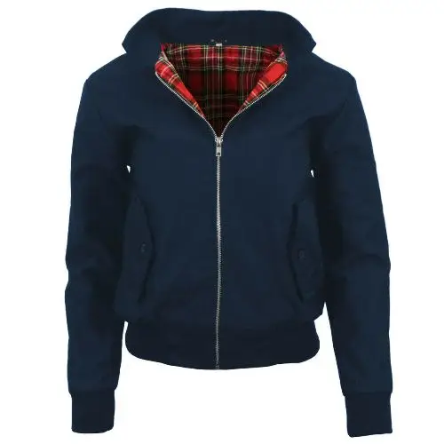 Ladies Classic Vintage Harrington Jacket - Made in UK by All Mart Bristol Ltd